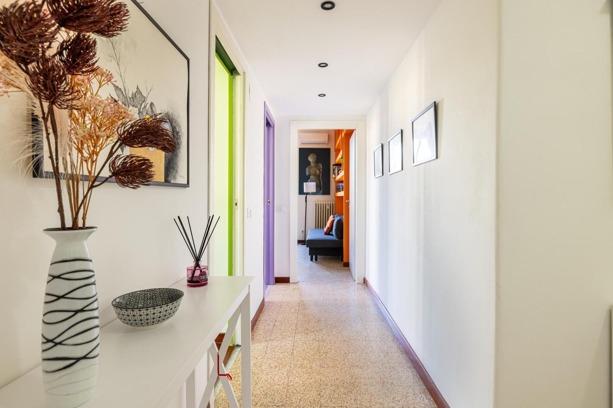 Colorful House On The Tiber Appartamento *